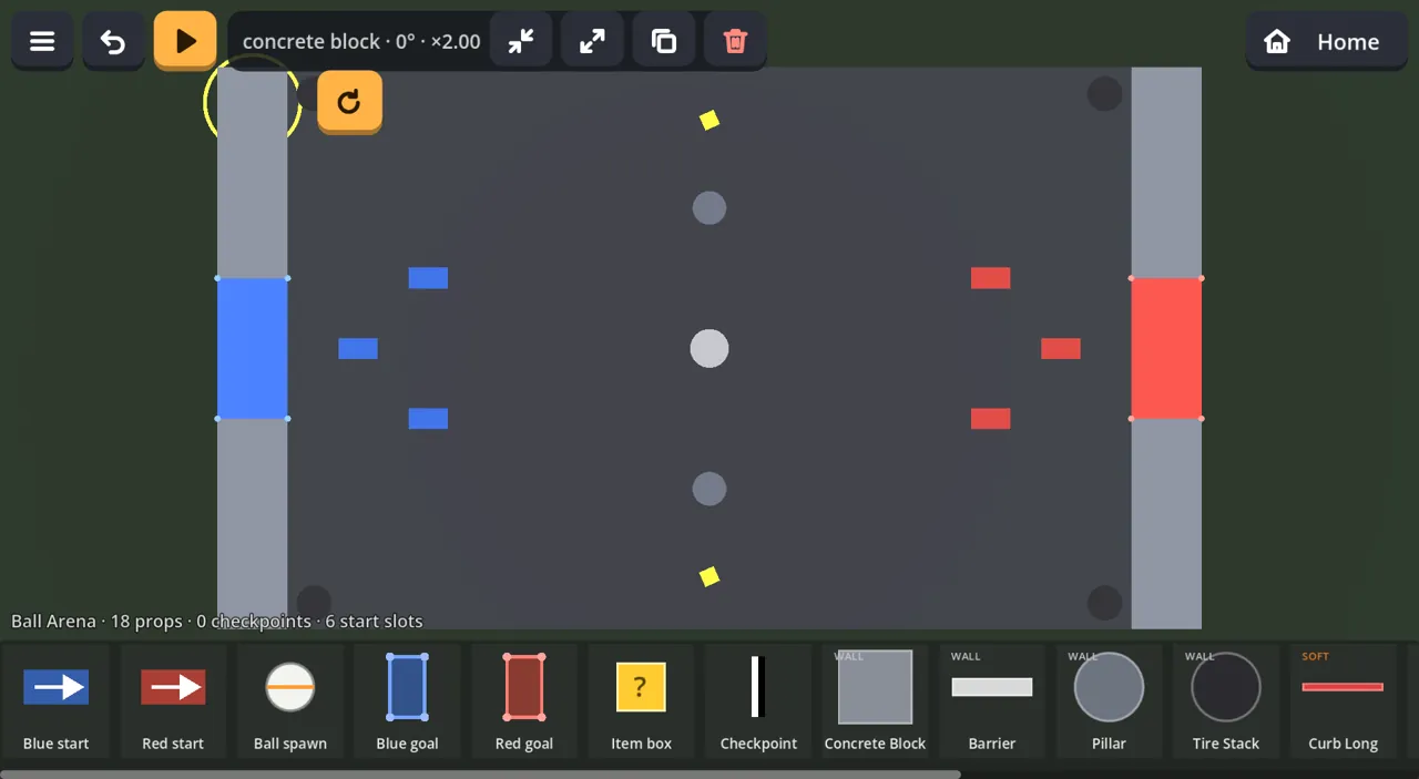 The map editor